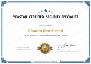 dottor_marc_certificato_claudio_marchesini_yeastar_certified_security_specialist