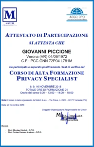 dottor_marc_certificato_giovanni_piccione_privacy_specialist